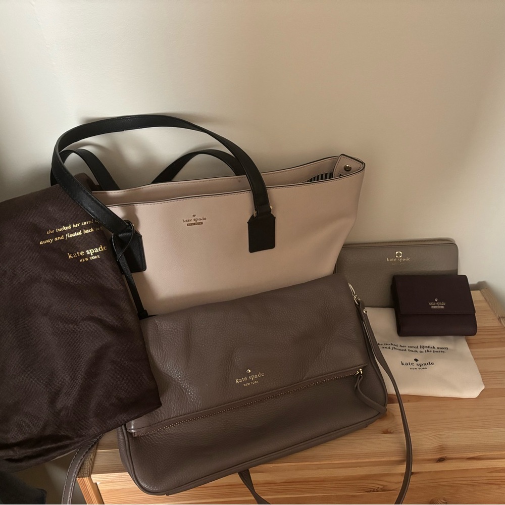 Kate Spade LOT Authentic - Listed separately - Harmony size LARGE Cedar Street
